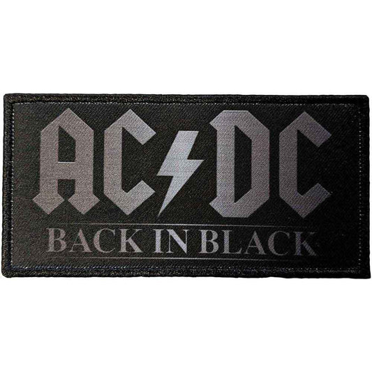 AC/DC Standard Patch: Back In Black 1