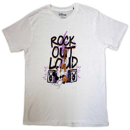 Mickey Mouse Unisex T-Shirt: Rock Out Loud