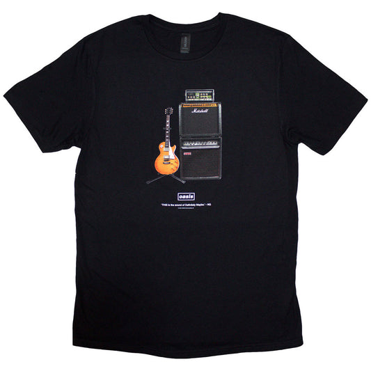 Oasis Unisex T-Shirt: Definitely Maybe Guitar