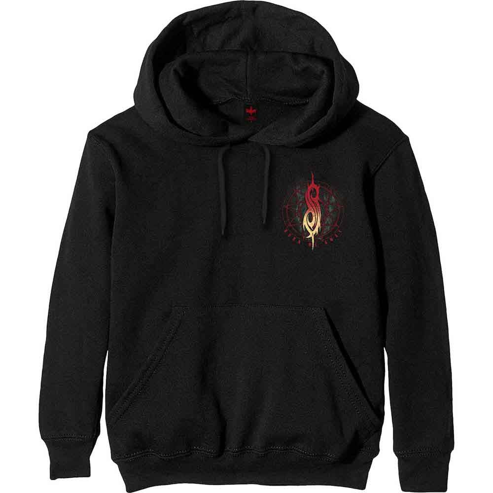 Slipknot Unisex Pullover Hoodie: Burn Me Away (Black) (Back Print)