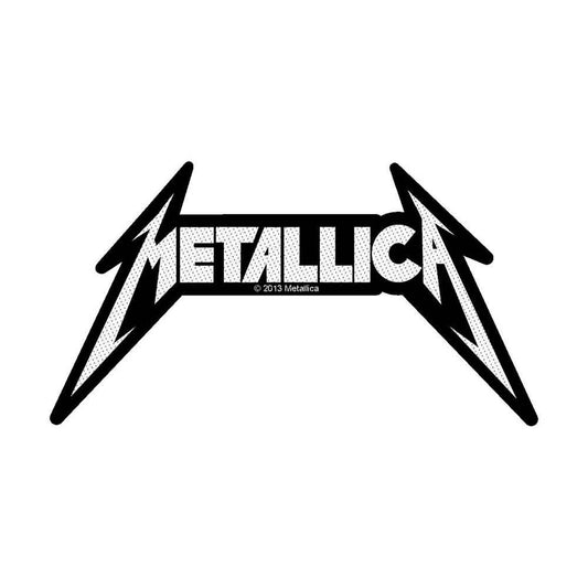 Metallica Standard Patch: Shaped Logo